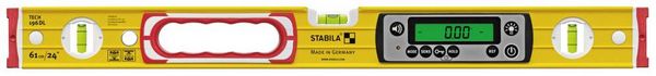 Produktbild: Stabila TECH 196 DL 19829 Digitale Wasserwaage mit Rutschstopper, inkl. Tasche 61cm 0.5 mm/m