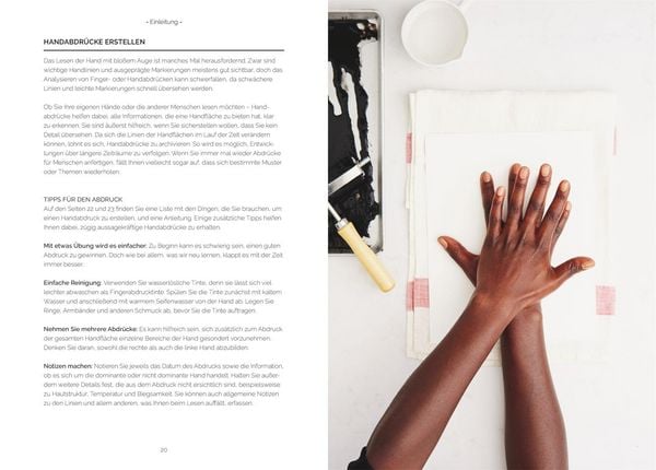 Produktbild: Die Sprache der H&auml;nde &ndash; ein moderner Guide zur Selbsterkenntnis