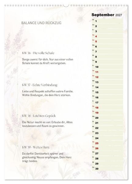 Produktbild: SEELENKOMPASS (Wandkalender 2027 DIN A2 hoch), CALVENDO Monatskalender