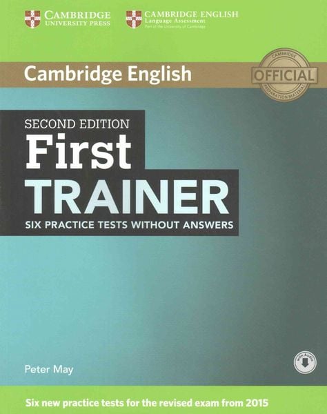 Produktbild: First Trainer Six Practice Tests Without Answers with Audio