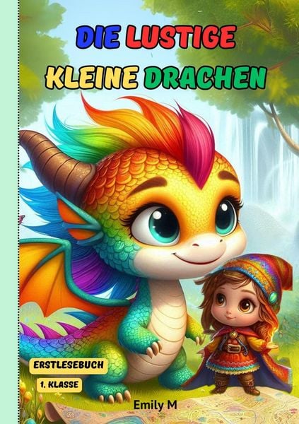 Produktbild: "Die Lustige Kleine Drachen"Erstlesebuch 1. Klasse