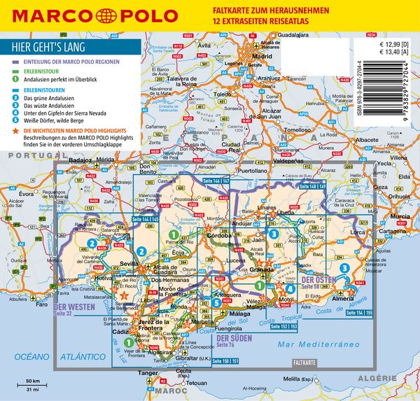 Produktbild: MARCO POLO Reisef&uuml;hrer Andalusien