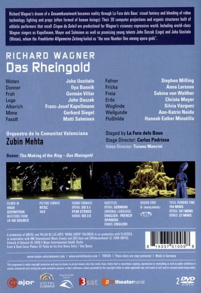 Produktbild: Richard Wagner - Das Rheingold [2 DVDs]
