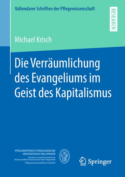 Produktbild: Die Verr&auml;umlichung des Evangeliums im Geist des Kapitalismus