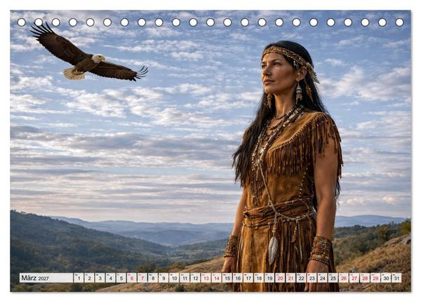 Produktbild: Ein spiritueller Weg. Im Rhythmus der Natur (Tischkalender 2027 DIN A5 quer), CALVENDO Monatskalender