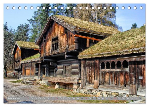 Produktbild: Norwegen (Tischkalender 2026 DIN A5 quer), CALVENDO Monatskalender