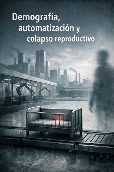 Produktbild: Demograf&iacute;a, automatizaci&oacute;n y colapso reproductivo
