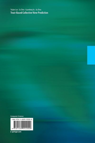 Produktbild: Trust-based Collective View Prediction