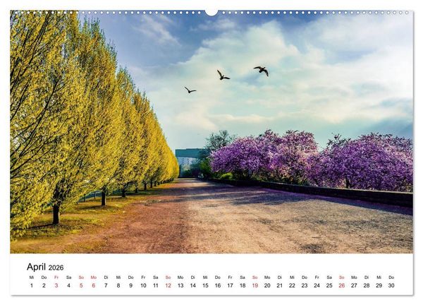 Produktbild: Kassel - Morgenlicht (Wandkalender 2026 DIN A2 quer), CALVENDO Monatskalender
