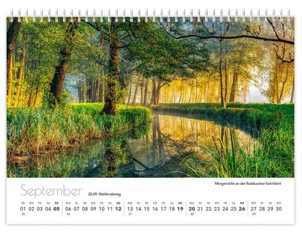 Produktbild: Kalender Spreewald kompakt - Peter Becker 2027