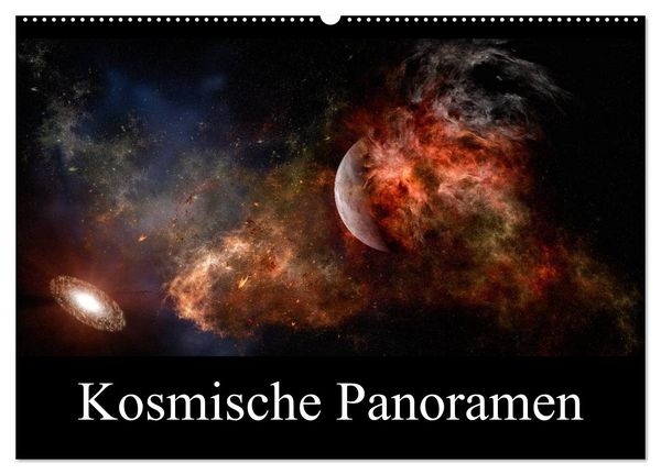 Produktbild: Kosmische Panoramen (Wandkalender 2026 DIN A2 quer), CALVENDO Monatskalender