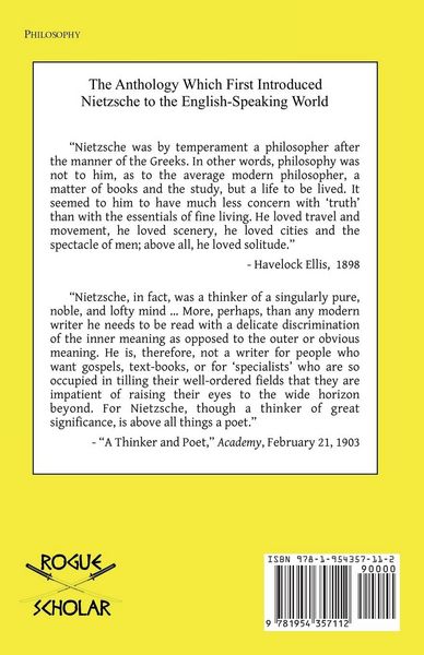 Produktbild: Nietzsche as Critic, Philosopher, Poet and Prophet