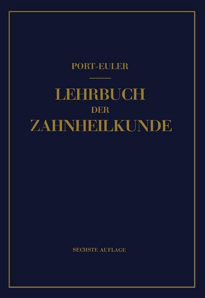 Produktbild: Lehrbuch der Zahnheilkunde