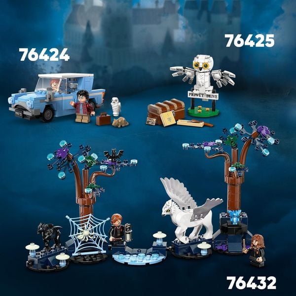 Produktbild: LEGO Harry Potter 76425 Hedwig im Ligusterweg 4 Spielzeug mit Eule-Figur