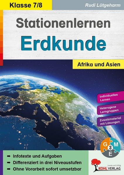Produktbild: Stationenlernen Erdkunde / Klasse 7-8