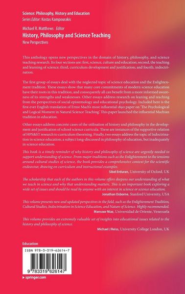 Produktbild: History, Philosophy and Science Teaching