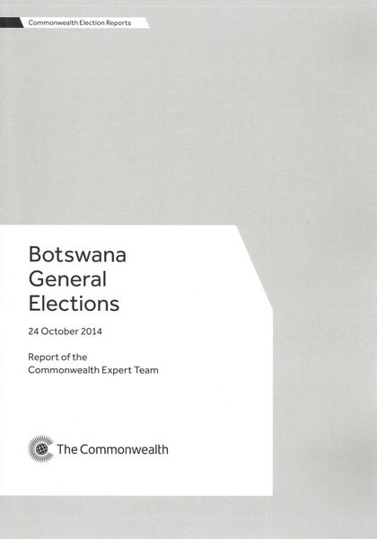 Produktbild: Botswana General Elections 24