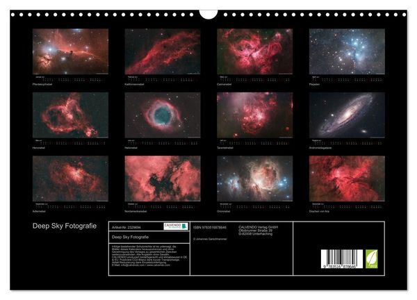 Produktbild: Deep Sky Fotografie (Wandkalender 2027 DIN A3 quer), CALVENDO Monatskalender