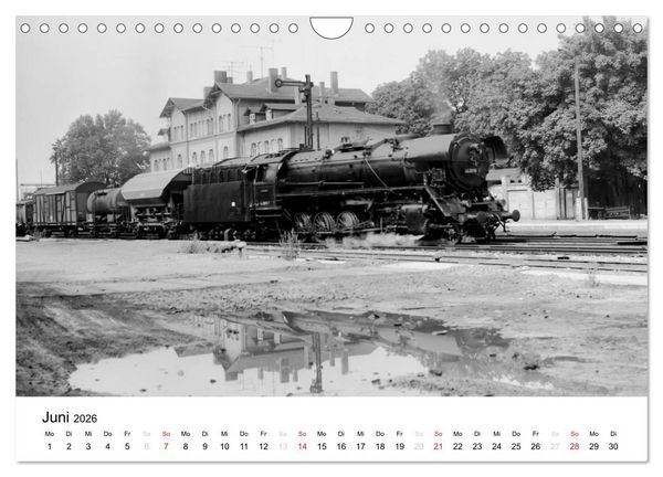 Produktbild: Dampfloks in der DDR (Wandkalender 2026 DIN A4 quer), CALVENDO Monatskalender