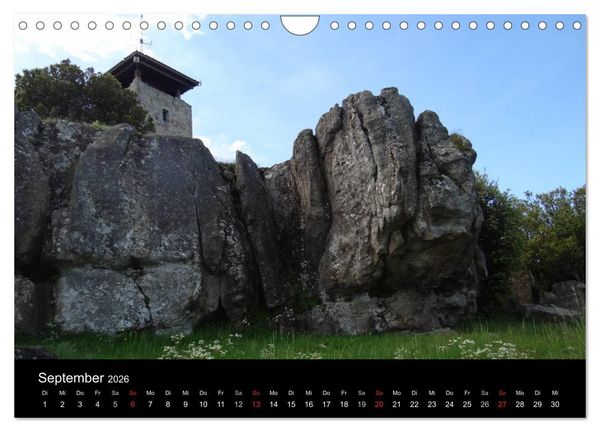 Produktbild: Ard&egrave;che &middot; Wandergebirge und Kajakschluchten in S&uuml;dfrankreich (Wandkalender 2026 DIN A4 quer), CALVENDO Monatskalender