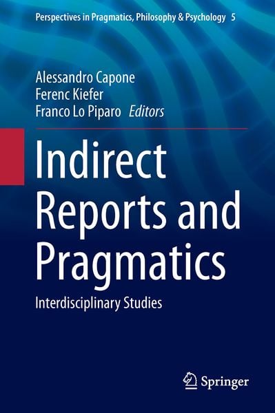 Produktbild: Indirect Reports and Pragmatics