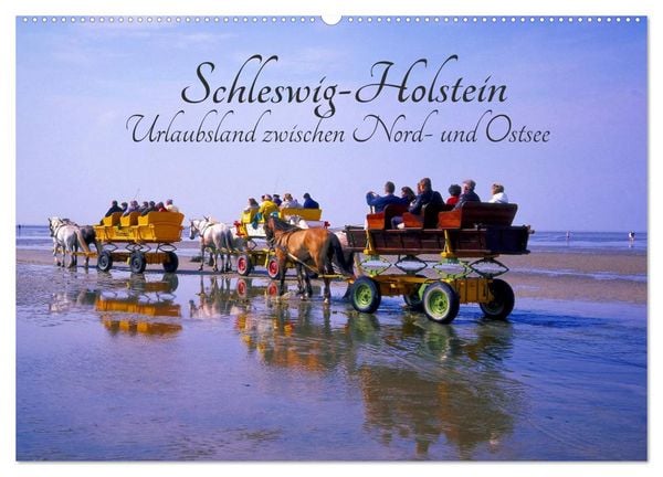 Produktbild: Schleswig-Holstein, Urlaubsland zwischen Nord- und Ostsee (Wandkalender 2026 DIN A2 quer), CALVENDO Monatskalender