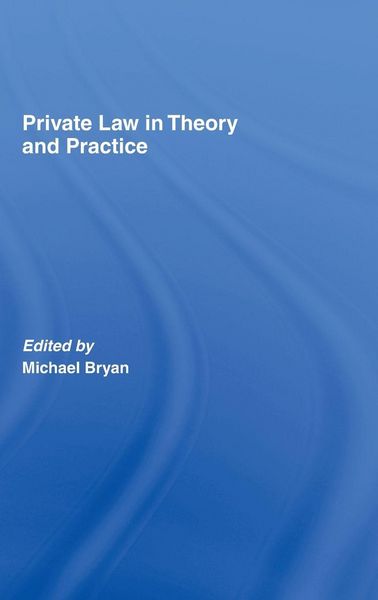 Produktbild: Private Law in Theory and Practice