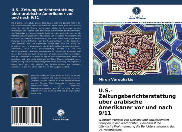 Produktbild: U.S.-Zeitungsberichterstattung &uuml;ber arabische Amerikaner vor und nach 9/11