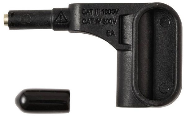 Produktbild: VOLTCRAFT MSS-120 Magnet Pr&uuml;fspitze Buchse 4mm CAT III 1000 V, CAT IV 600V Schwarz