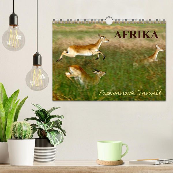 Produktbild: Afrika - Faszinierende Tierwelt (Wandkalender 2026 DIN A4 quer), CALVENDO Monatskalender