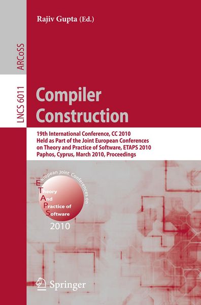 Produktbild: Compiler Construction