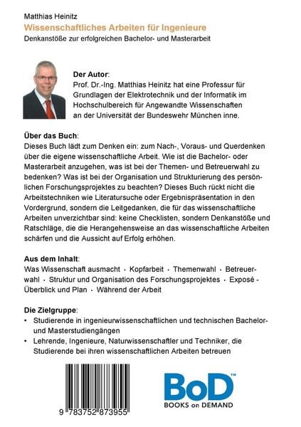 Produktbild: Wissenschaftliches Arbeiten f&uuml;r Ingenieure