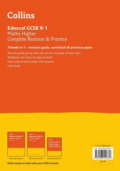 Produktbild: COLL EDEXCEL GCSE MATHS HT ALL