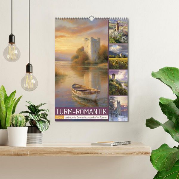 Produktbild: Turm-Romantik (Wandkalender 2026 DIN A3 hoch), CALVENDO Monatskalender