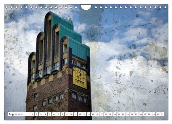 Magisches Darmstadt (Wandkalender 2025 DIN A4 quer), CALVENDO Monatskalender