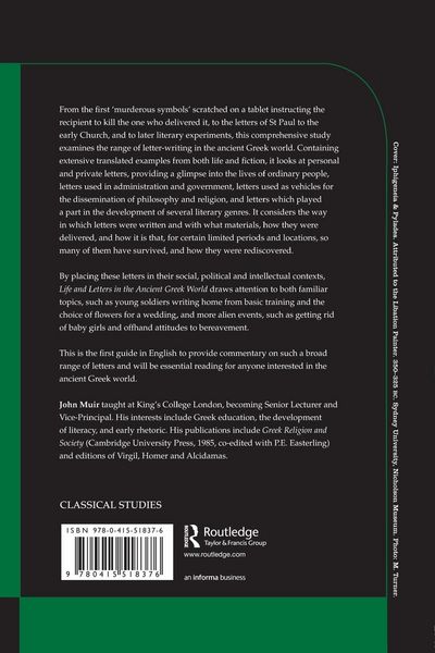 Produktbild: Life and Letters in the Ancient Greek World