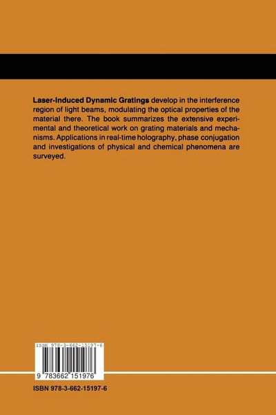 Produktbild: Laser-Induced Dynamic Gratings