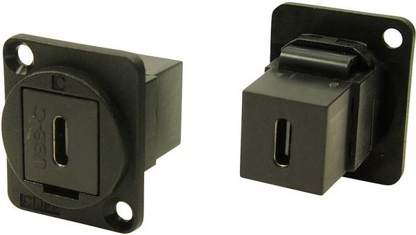 Produktbild: Cliff XLR Adapter USB-C&reg; Buchse auf USB-C&reg; Buchse Adapter CP30201 CP30201 Inhalt: 1St.