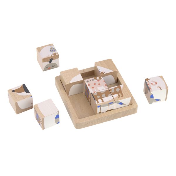 Produktbild: Cube Puzzle Wood Little Mateys