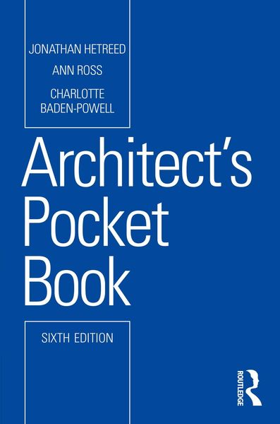 Produktbild: Architect's Pocket Book