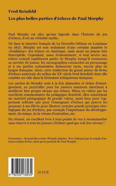 Produktbild: Les plus belles parties d'&eacute;checs de Paul Morphy