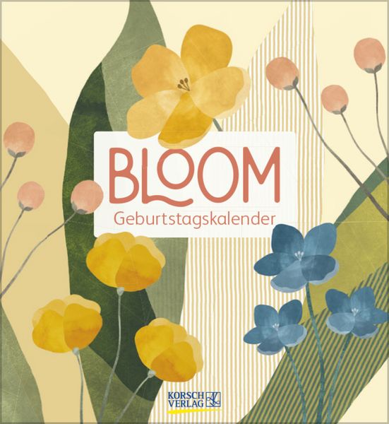 Produktbild: Geburtstagskalender Bloom