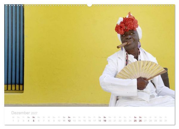Produktbild: Cuba (hochwertiger Premium Wandkalender 2027 DIN A2 quer), Kunstdruck in Hochglanz