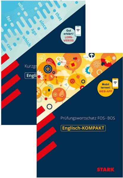 Produktbild: STARK Englisch Vorteilspaket - KOMPAKT FOS/BOS - Pr&uuml;fungswortschatz/Kurzgrammatik
