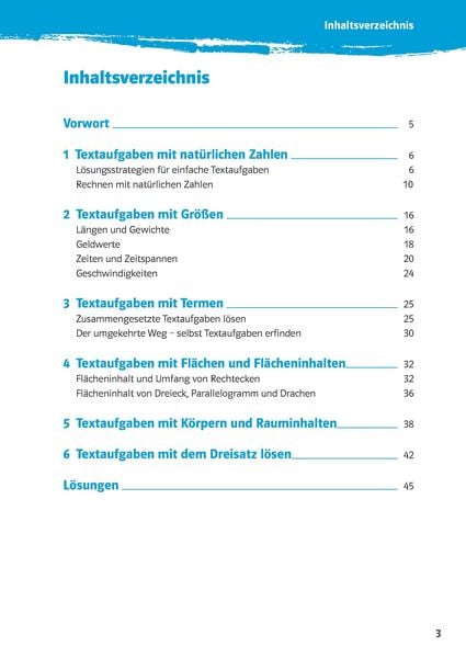 Produktbild: Klett 10-Minuten-Training Mathematik Textaufgaben 5. Klasse