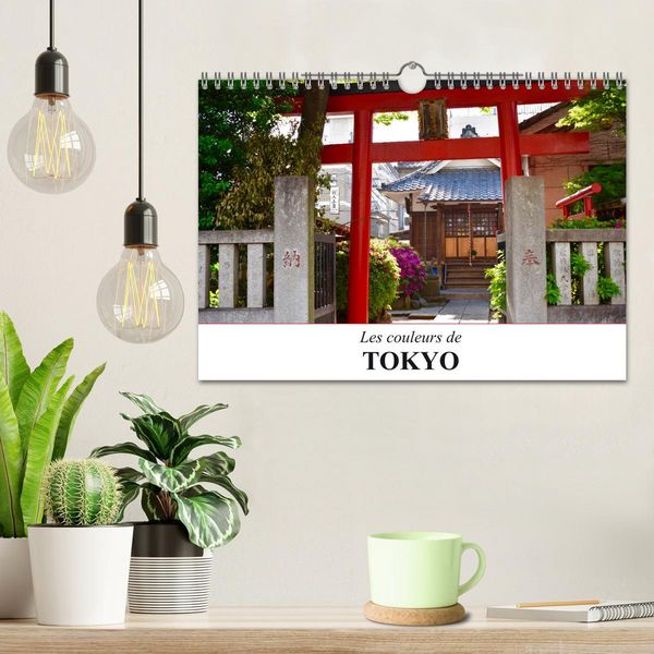 Produktbild: Les couleurs de Tokyo (Calendrier mural 2026 DIN A4 vertical), CALVENDO calendrier mensuel