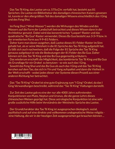 Produktbild: Das Orakel des Tao T&ecirc; King