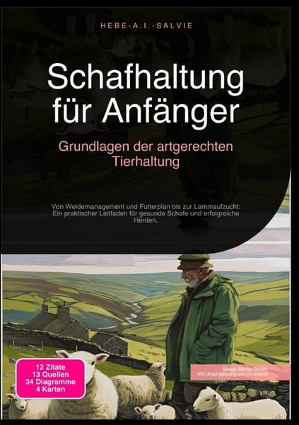 Produktbild: Schafhaltung f&uuml;r Anf&auml;nger: Grundlagen der artgerechten Tierhaltung