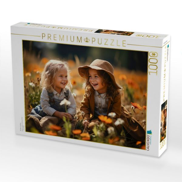Produktbild: CALVENDO Puzzle Kinder Lachen | 1000 Teile Lege-Gr&ouml;&szlig;e 64x48cm Foto-Puzzle f&uuml;r gl&uuml;ckliche Stunden