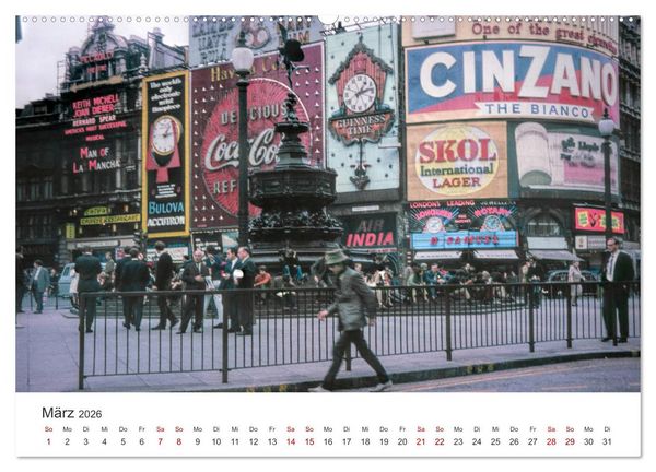 Produktbild: London - Vintage Views (Wandkalender 2026 DIN A2 quer), CALVENDO Monatskalender